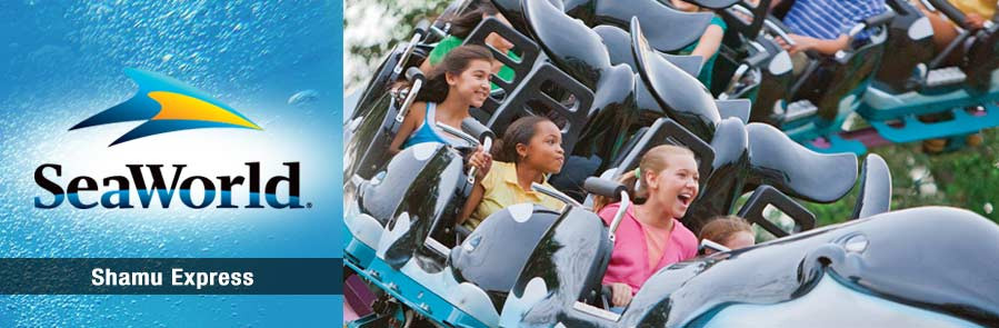 SeaWorld Orlando - Three Park Ticket - Acima de 3 anos "New Year Sale"